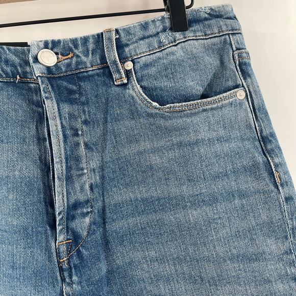 BLANK NYC Jeans Size 29 The Baxter Denim NWT Ribcage Straight Leg Distressed - Picture 9 of 16